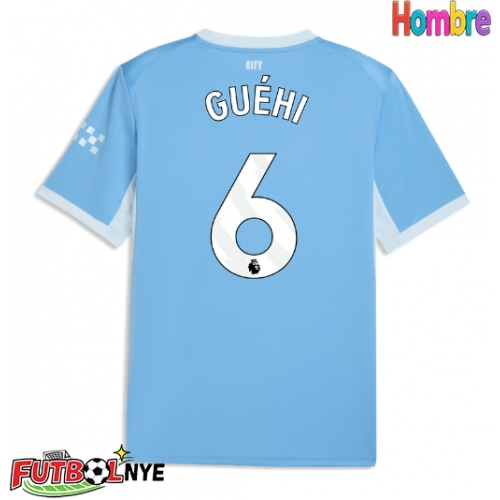 Camiseta Manchester City Marc Guehi #6 Primera Equipación 2026-27 manga corta